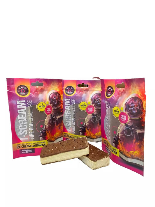 Freeze-Dried I-Scream Fire Bar Spicy Icecream Sandwich