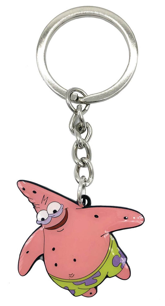 SpongeBob SquarePants Enamel Keychain - Evil Patrick