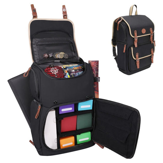 Enhance Gaming Backpack Designer Card Backpack Black