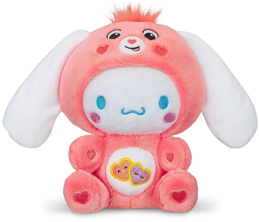 Sanrio Hello Kitty & Friends x Care Bears Beary Besties Cinnamaroll Dressed As Love-A-Lot Bear 9-Inch Plush