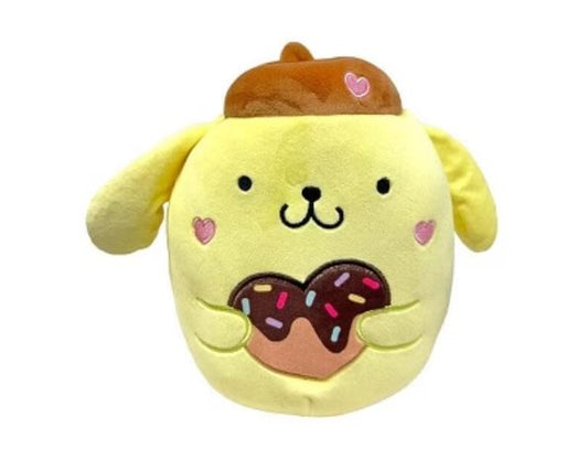 Squishmallow 8 In. Hello Kitty Pompompurin Valentine