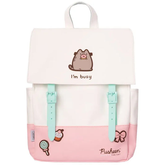 Pusheen I'm Busy Buckle Backpack