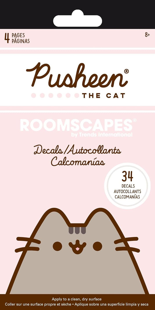 Pusheen 4-Page Decal Pack