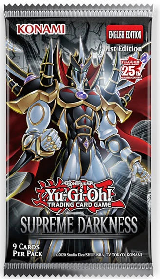 Yu-Gi-Oh! Supreme Darkness Sleeved Booster Pack