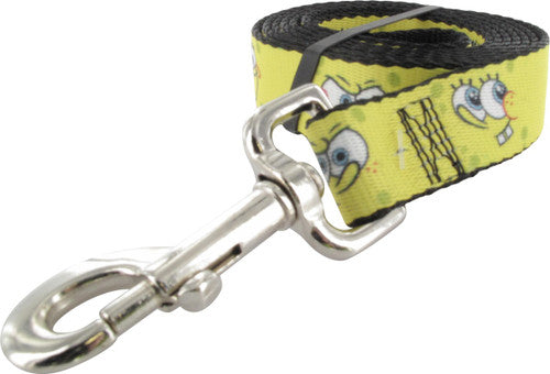 Spongebob Squarepants Faces Pet Leash in Yellow