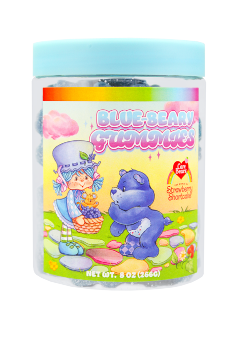 Care Bears x Strawberry Shortcake Blue-Beary Gummies