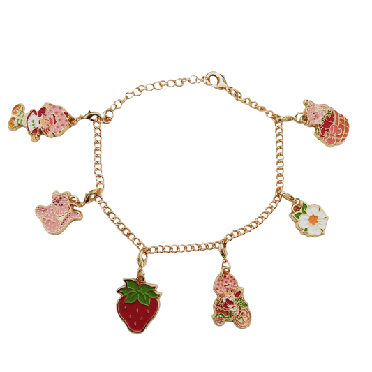Strawberry Shortcake Multi-Charm Bracelet